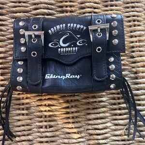 Orange County Choppers Stingray Black Handlebar Saddle Bag
